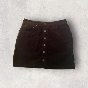 Billabong | EUC Women’s Good Life Cord Mini-skirt in black Size 30